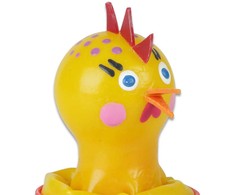 CONDOMERIE Hand-Painted Decorative Latex Cover Chicken Motif 1 pc