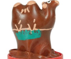 Condomerie Hand-Painted Decorative Condom Camel Motif, Bohemian Art
