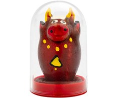 Condomerie Bull Model 1 Hand-Painted Artistic Latex Decorative Cover