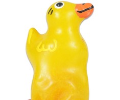Condomerie Hand-Painted Duck Design - Decorative Latex Priedas, Unique Gift