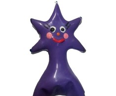Condomerie CONDAMERIE Hand-Painted Decorative Condom Happy Star XL Amsterdam Art