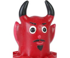 Condomerie Hand-Painted Decorative Condom Devil Motif Art Edition