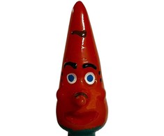 Condomerie Hand-Painted Novelty Latex Carrot XL - Artistic Gift Amsterdam
