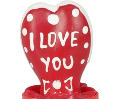 Condomerie Hand-Painted Decorative Latex Model Heart I Love You
