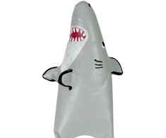 CONDOMERIE Hand-Painted Shark Design XL Decorative Latex Cover