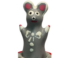CONDOMERIE Hand-Painted Decorative Latex Cover Mouse Model 2 Art Edition