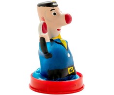 Condomerie Hand-Painted Decorative Latex Model Policeman Design