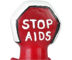 CONDOMERIE Hand-Painted Art Latex Decorative Condoms Stop AIDS Edition