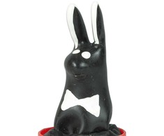 Condomerie Hand-Painted Decorative Latex Cover Play Boy Motif