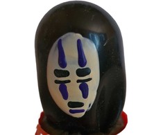 Condomerie Hand-Painted Novelty Latex Cover Mask Ghost Juodas Art