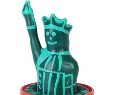 Condomerie Hand-Painted Decorative Condom Statue of Liberty Model 1