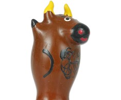 Condomerie Bull Model 1 Hand-Painted Artistic Latex Decorative Cover