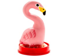 Rožinė Condomerie Handpainted Flamingo Rožinė Artistic Latex Gift, Amsterdam Design
