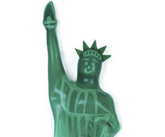 Condomerie Hand-Painted Decorative Latex Cover Statue of Liberty XL