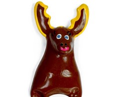 Condomerie Hand-Painted Decorative Condom Stag XL - Art Edition, Amsterdam Style