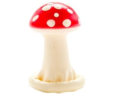 CONDOMERIE Hand-Painted Decorative Latex Toadstool Model 1 - Artistic Collectible