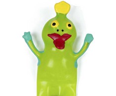 CONDOMERIE Hand-Painted Decorative Condom Frog King XL, Unique Art