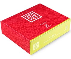 Rožinė Confortex Strawberry Scented Anatomical Condoms 144 pcs Rožinė Transparent
