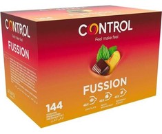 Control Condoms Control Adapta Fussion Condoms 144 pcs - Multi-Scented, Ergonomic Fit