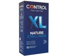 Control Nature Xl prezervatyvai 12 vnt
