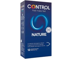 Control Condoms CONTROL Adapta Nature 12-Pack Transparent Latex Safety System 54mm