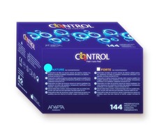 Control Condoms Control Adapta Nature Condoms 144 pcs Ergonomic Transparent 54mm