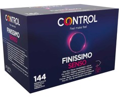 Control Condoms CONTROL Adapta Senso 144 pcs - Ultra-Thin Anatomical Latex Protection