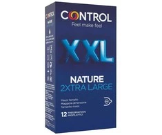 „Control“ prezervatyvai „Nature XXL“, 12 vnt.