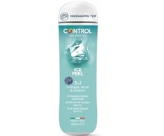 "Control" drėkinamasis masažo gelis "Ice Feel" 200 ml