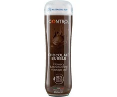 Control Chocolate Bubble Gel Massage masažo gelis- lubrikantas 200ml