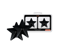 Coquette Accessories Coquette Chic Desire Star-Shaped Reusable Juodas Nipple Covers, Metal Finish