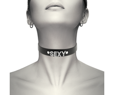 Coquette Accessories Coquette Chic Desire Vegan Leather Adjustable Juodas Choker Collar