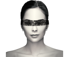 Coquette Accessories Coquette Chic Desire Lace Eye Mask Juodas - Elegant Sensory Priedas