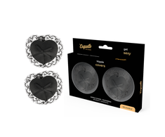 Coquette Accessories Coquette Chic Desire Lace Adhesive Nipple Covers Juodas - Elegant Design