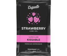 Coquette Cosmetics Coquette Chic Desire Strawberry Vanduo-Based Lubricant Pocket 10ml