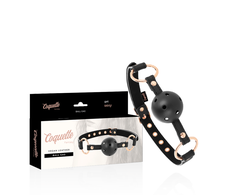 Coquette Fantasy Coquette Chic Desire Breathable Vegan Leather Ball Gag Adjustable 66cm
