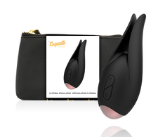 Coquette Toys Coquette Chic Desire Juodas/Gold Flower - Intimate Vibration Device, 10 Modes