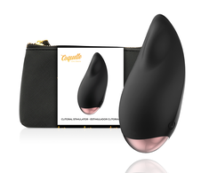 Coquette Toys Coquette Chic Desire Juodas/Gold Drop Intimate Sonic Stimulator, 10 Modes