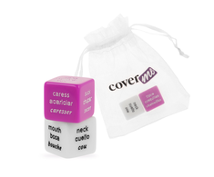 COVERME Intimate Dice Game Multilingual Set with Satin Pouch 2cm