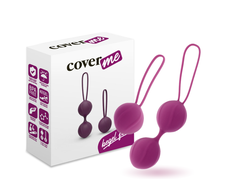 Coverme Lilac Pelvic Trainer Kegel Fit - Silicone Set for Pelvic Floor Training