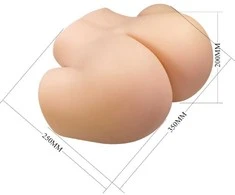 Crazy Bull Anaid Anatomical Dual-Entry Intimate Machine 7kg TPE