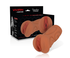 CYBER GIRLS BY JAMYJOB Jamyjob Signature Vivian Anatomical Intimate Machine, TPR, 16 cm