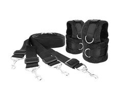 Darkness Bondage Darkness Versatile Adjustable Bed Restraint Kit - Neoprene &amp; Nylon System