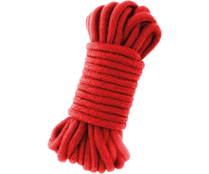 Darkness Bondage Darkness Japanese Rope 5m Raudona - 100% Cotton Restraint Cord