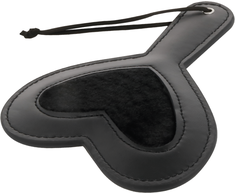 Darkness Sensations Darkness Juodas Velor Paddle with Studs 19x15cm - Premium Edition