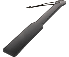 Darkness Sensations Darkness Juodas Fetish Paddle 34x5cm - Modern PU Leather Impact Tool