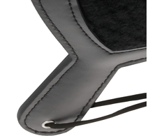 Darkness Sensations Darkness Juodas Velor Paddle with Studs 19x15cm - Premium Edition