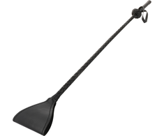 Darkness Sensations Darkness Juodas Whipper - Precision Riding Crop, 60 cm, PVC Tip