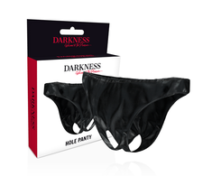 Darkness Sensations Darkness Unisex Bodysafe Open Design Panties One Size Juodas