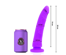 Deltaclub Delta Club Lilac Intimate Silicone Model 20cm x 4cm Hypoallergenic